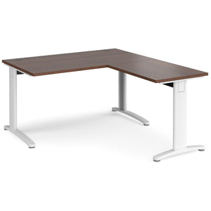 Trello Walnut L Shaped Desk 